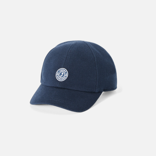 Baby boy cap in twill
