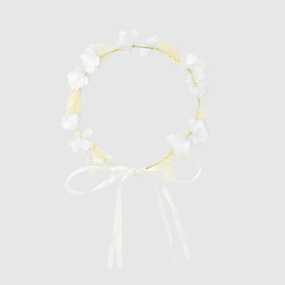 Baby girl wreath