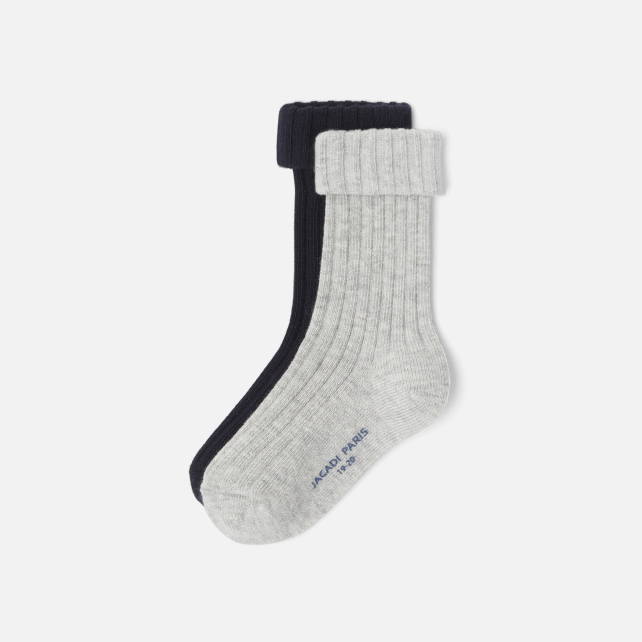 Baby boy duo of socks