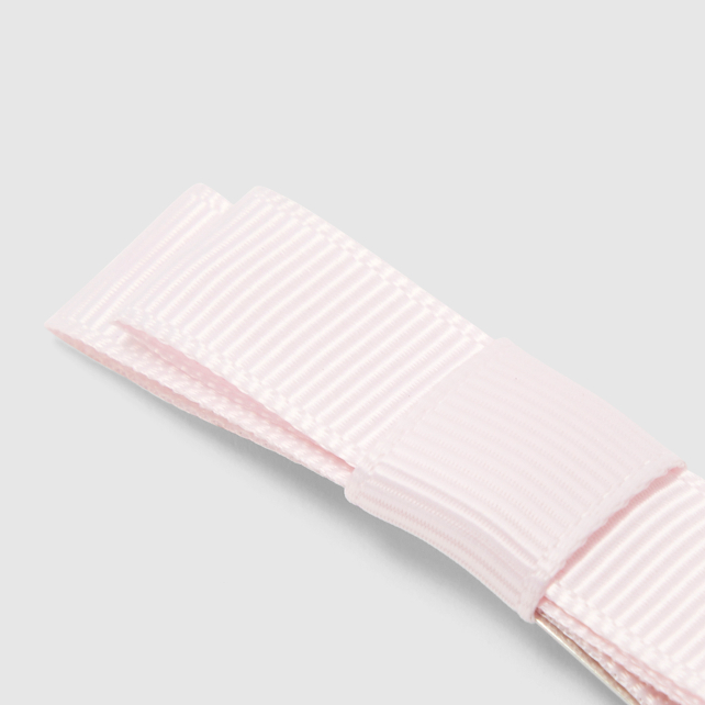 Girl duo of hair clips with flat knot