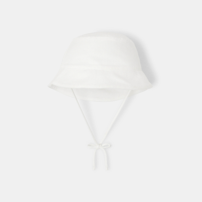 Baby hat in cotton piqué