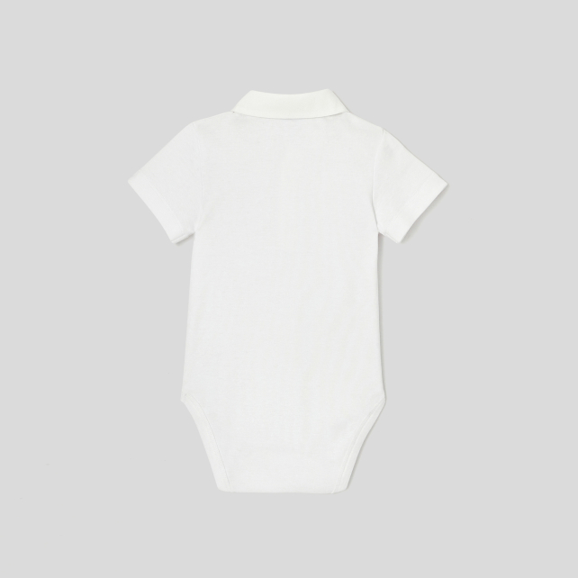 Baby boy Oxford collar bodysuit