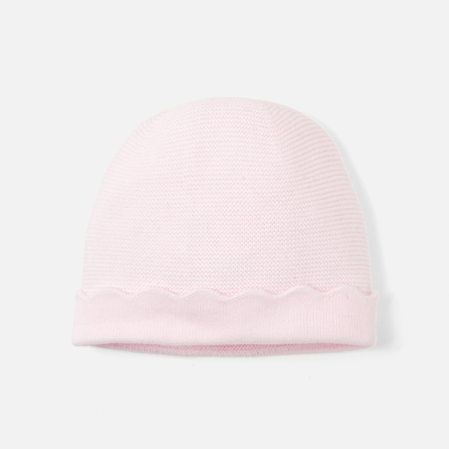 Baby girl knitted hat
