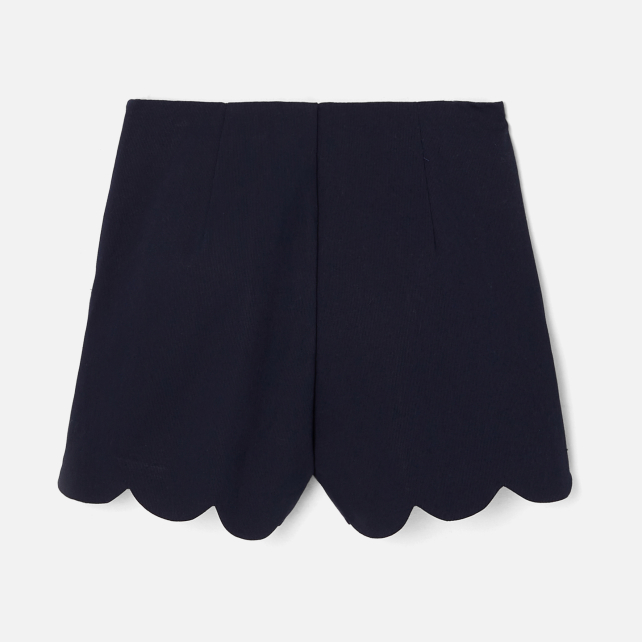 Girl cotton piqué shorts