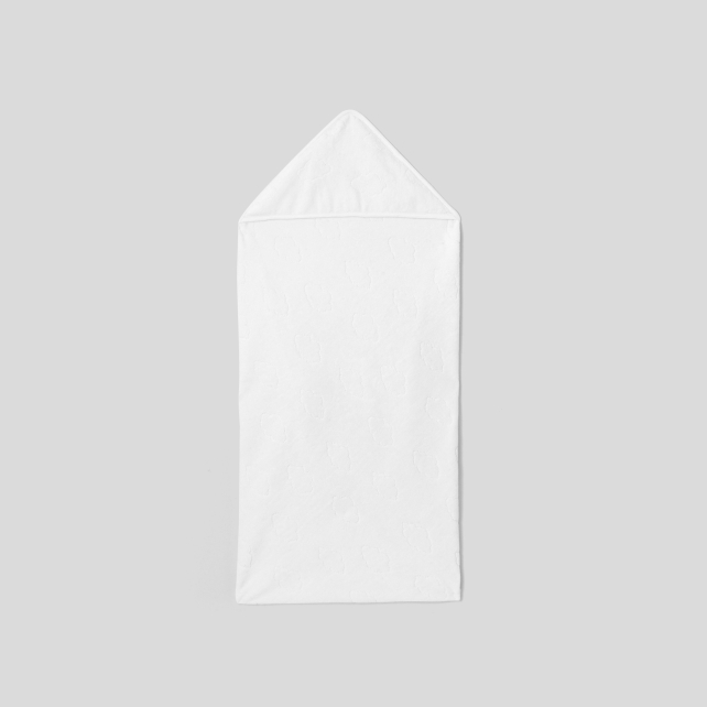 Baby hooded bath towel