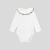 Baby girl bodysuit with ruffle