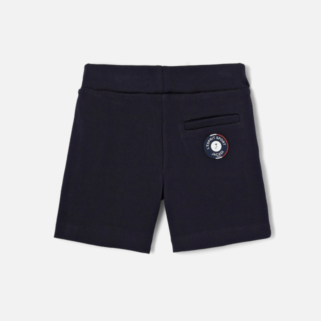 Boy shorts in piqué fleece