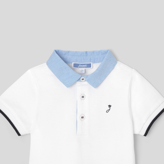 Baby boy short-sleeve polo shirt
