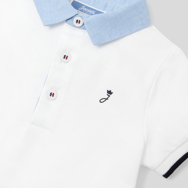 Baby boy short-sleeve polo shirt