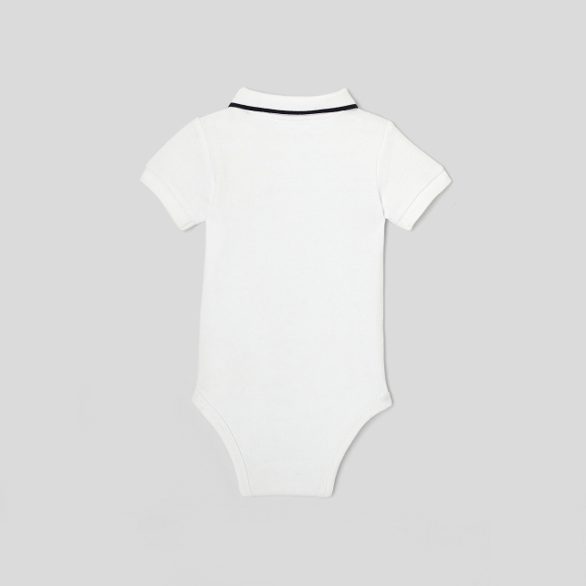 Baby boy polo bodysuit