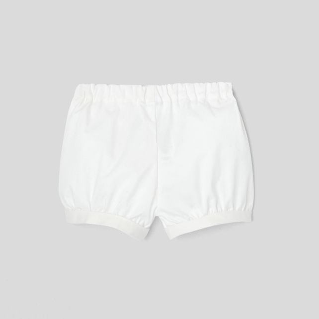 Baby girl twill shorts