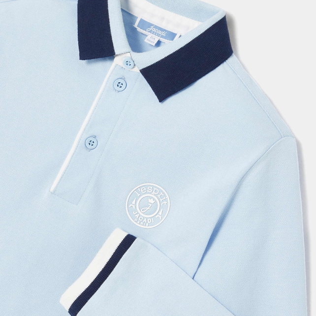 Oğlan üçün polo yaxalı köynək