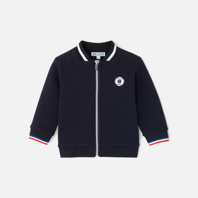 Körpə oğlan üçün qıfıllıcalı kardiqan