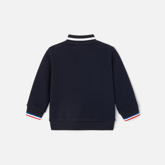 Körpə oğlan üçün qıfıllıcalı kardiqan