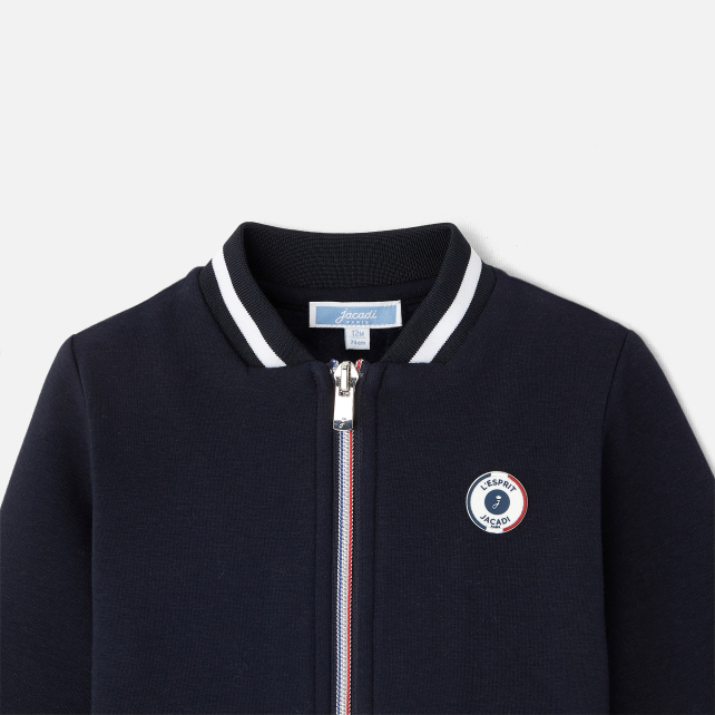 Körpə oğlan üçün qıfıllıcalı kardiqan