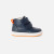 Baby boy smooth leather trainers