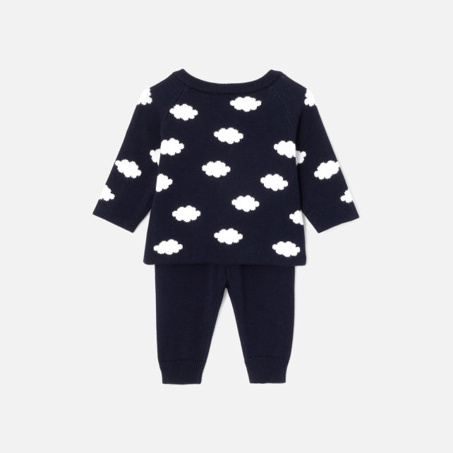 Baby set in jersey knit Baby set in jersey knit