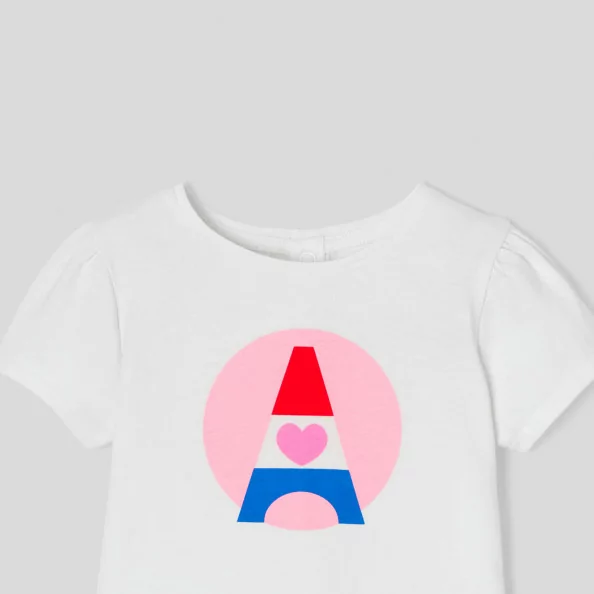 Baby girl Organic cotton t-shirt