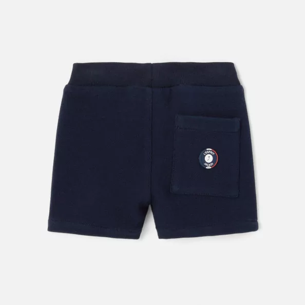 Baby boy cotton pique shorts