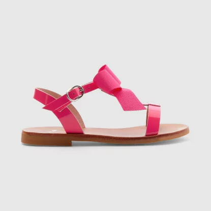Girl patent leather sandals
