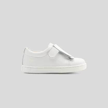 Baby girl low top trainers