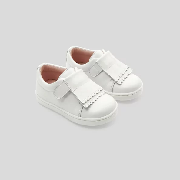 Baby girl low top trainers