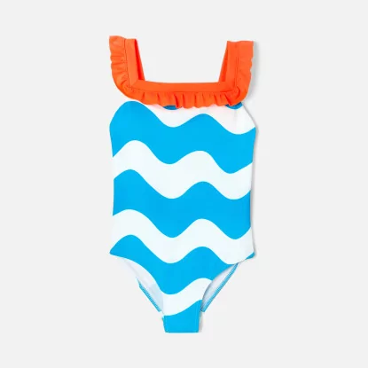 Girl 1-piece swimsuit