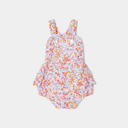 Baby girl bloomer in Liberty fabric