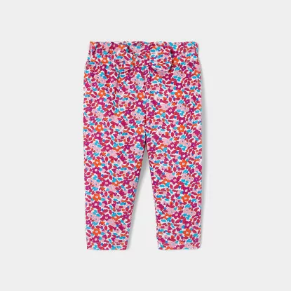 Baby girl trousers in Liberty fabric