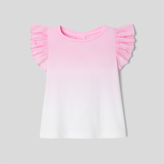 Baby girl short sleeve t-shirt