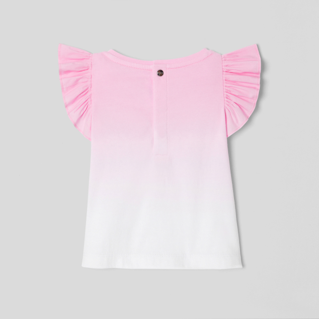 Körpə qız üçün qısaqol köynək