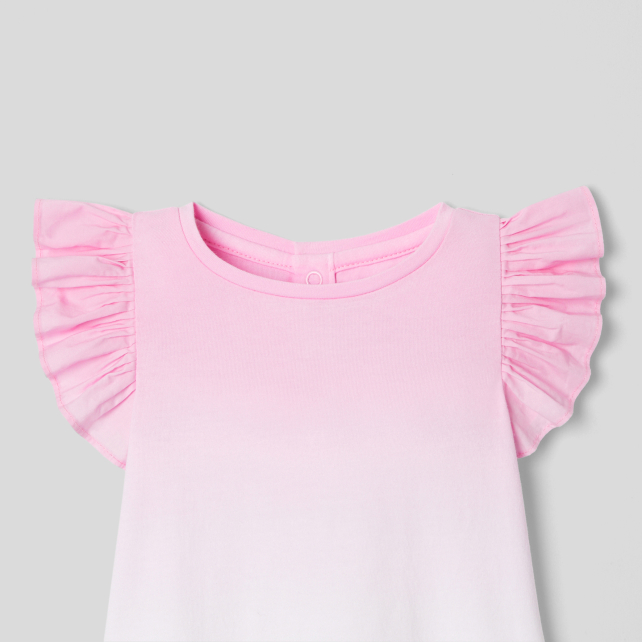 Baby girl short sleeve t-shirt