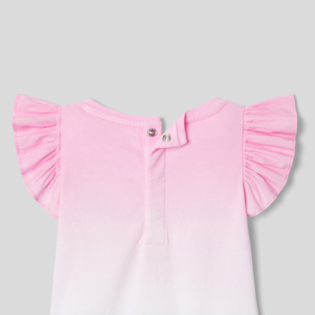 Baby girl short sleeve t-shirt