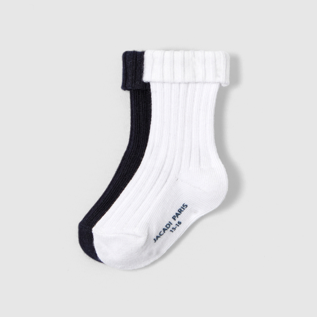 Körpə oğlan üçün cüt corab dəsti