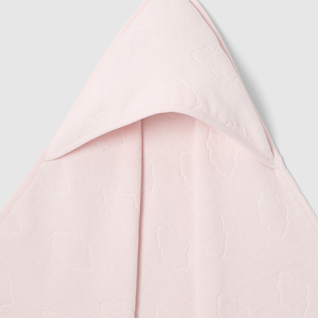 Körpə üçün başlıqlı hamam dəsmalı