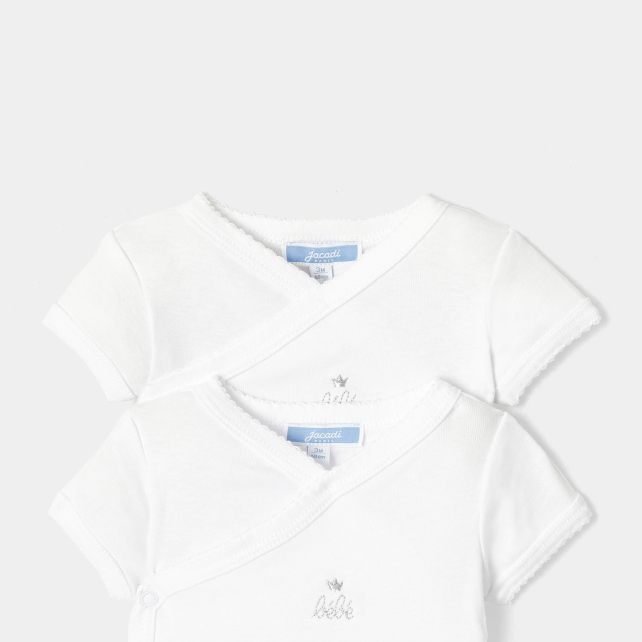 Körpə üçün cüt qısaqol bodi dəsti Körpə üçün cüt qısaqol bodi dəsti