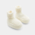Baby cashmere booties