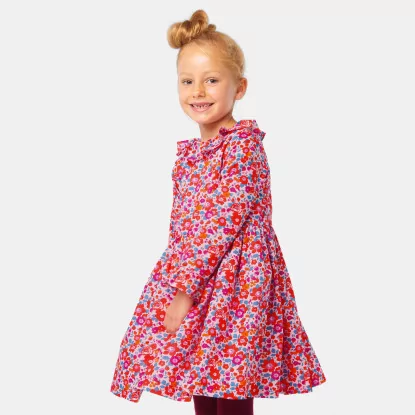 Girl dress in Liberty fabric