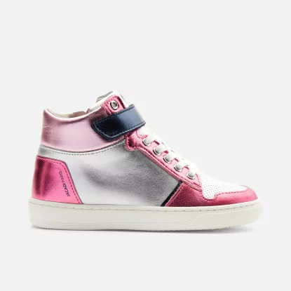 Girl high top trainers