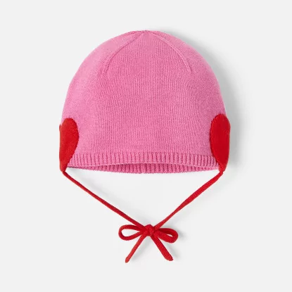 Baby girl knitted hat