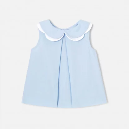Baby girl sleeveless blouse