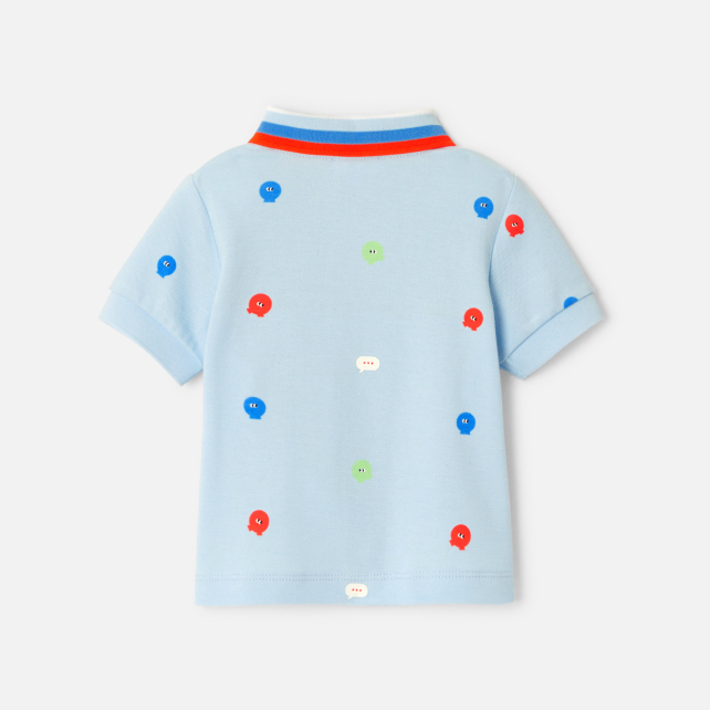 Baby boy short-sleeved polo shirt