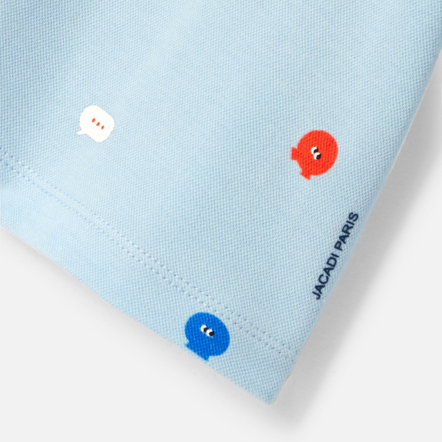 Baby boy short-sleeved polo shirt