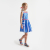 Girl striped dress