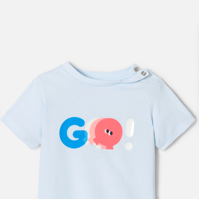 Baby boy T-shirt with message