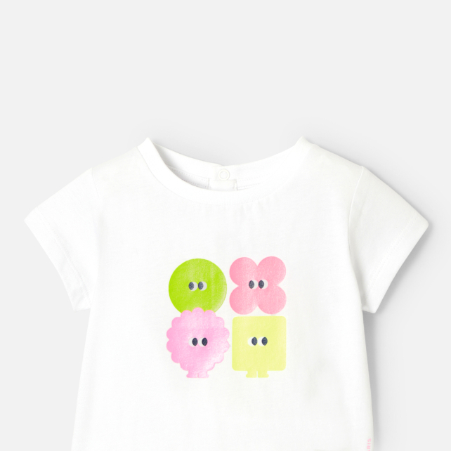 Baby girl short-sleeved T-shirt