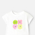 Baby girl short-sleeved T-shirt