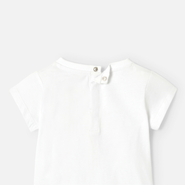 Baby girl short-sleeved T-shirt