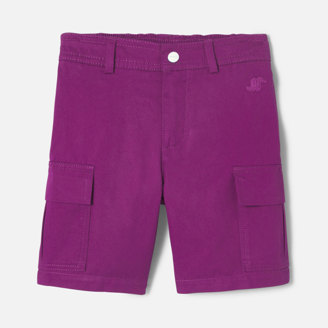Boy Bermuda shorts in twill