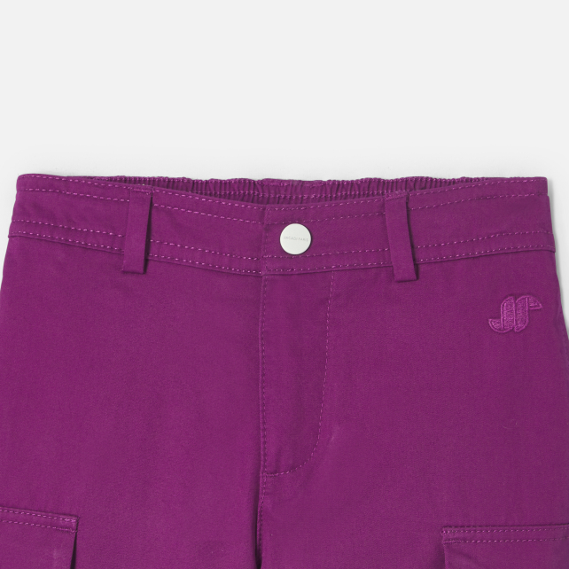 Boy Bermuda shorts in twill